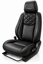 Elegant box black cgrey seat cover design