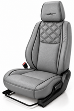 Elegant box cgrey black seat cover design