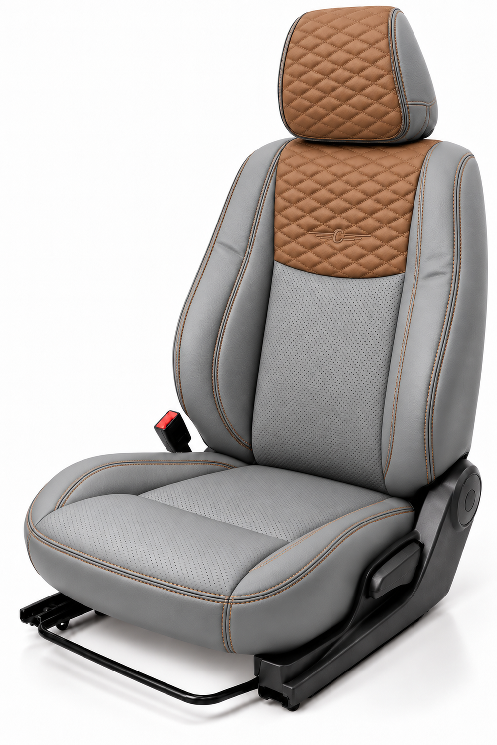 Elegant Nitro Duo seat cover in C Grey / Tan