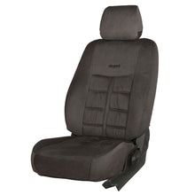 Load image into Gallery viewer, Emperor Velvet Fabric Car Seat Cover For Honda Civic - Grey | Elegant Auto Retail
