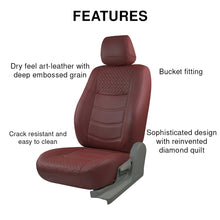 Galaxy Bucket Fit Art Leather Car Seat Cover For Maruti Brezza