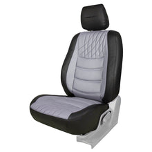 Load image into Gallery viewer, Glory Colt Duo Art Leather Car Seat Cover For Honda Civic - Black C Grey | Elegant Auto Retail
