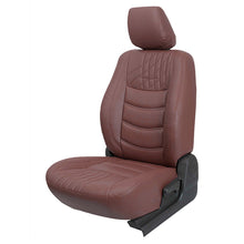 Load image into Gallery viewer, Glory Colt Art Leather Car Seat Cover For Honda Civic - Brown | Elegant Auto Retail
