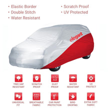 Load image into Gallery viewer, Car Body Cover WR White And Red For Hyundai Santro
