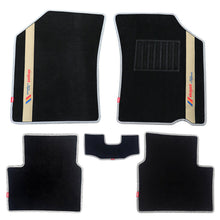 Sports Car Floor Mat Black And Beige For Maruti Grand Vitara