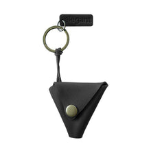 Load image into Gallery viewer, Leather Keychain Black (ELE-18)
