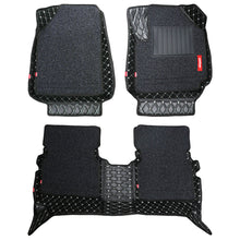 Load image into Gallery viewer, Luxury 7D Car Floor Mats For Skoda Laura - Black White | Elegant Auto Retail
