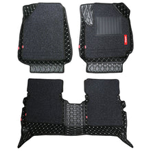 Load image into Gallery viewer, 7D Car Floor Mats Black and White For Honda City
