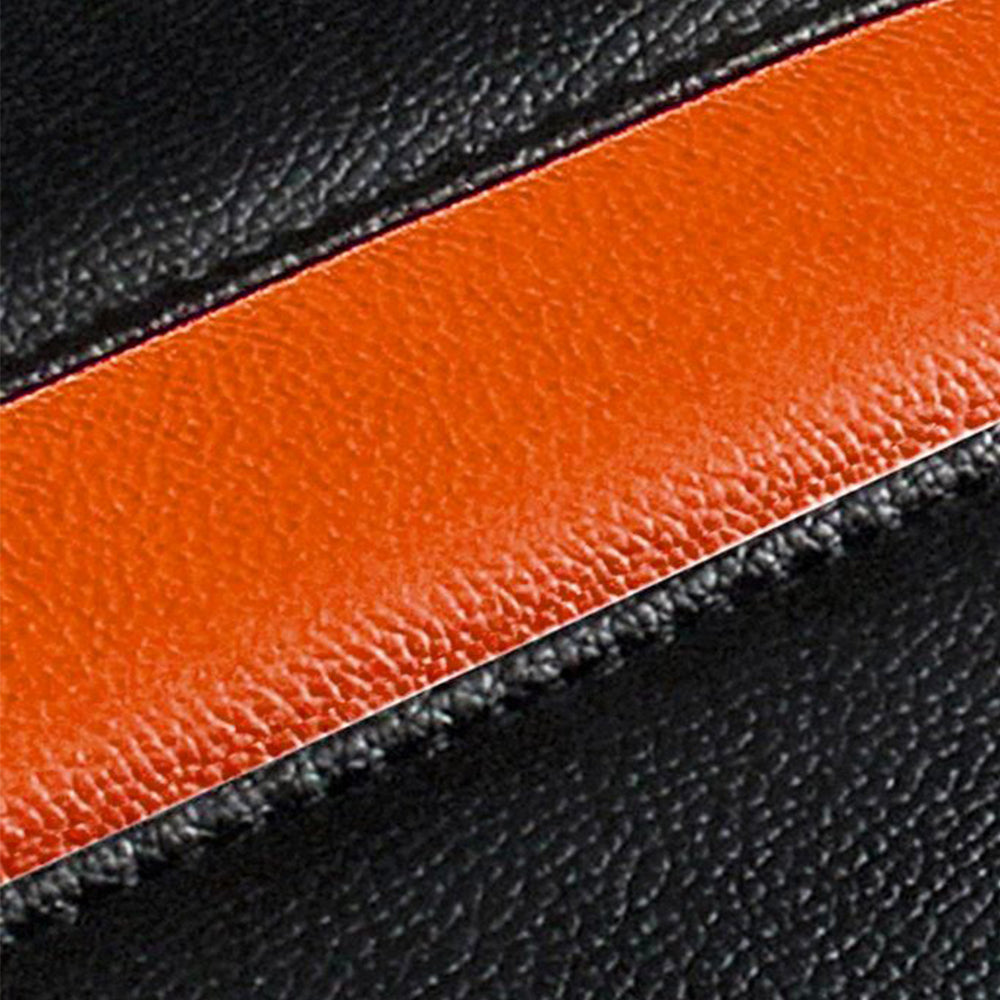 Cameo Sports Twin Bike Seat Cover Black and Orange for KTM Duke