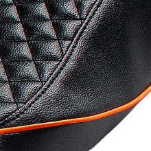 Load image into Gallery viewer, Cameo Sports Bike Seat Cover Black and Orange for KTM RC
