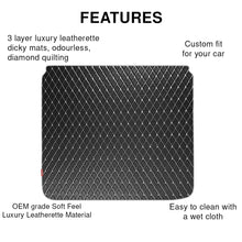 Load image into Gallery viewer, Luxury Leatherette Car Dicky Mat For Tata Tiago
