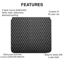 Load image into Gallery viewer, Luxury Leatherette Car Dicky Mat For Maruti Ciaz
