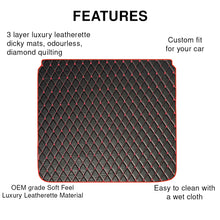 Load image into Gallery viewer, Luxury Leatherette Car Dicky Mat For Hyundai Aura
