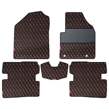 Luxury Leatherette Car Floor Mat For Hyundai Grand I10 In Brown Beige  Colour | Elegant Auto Retail