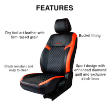 Load image into Gallery viewer, Vogue Star Art Leather Car Seat Cover For Tata Harrier
