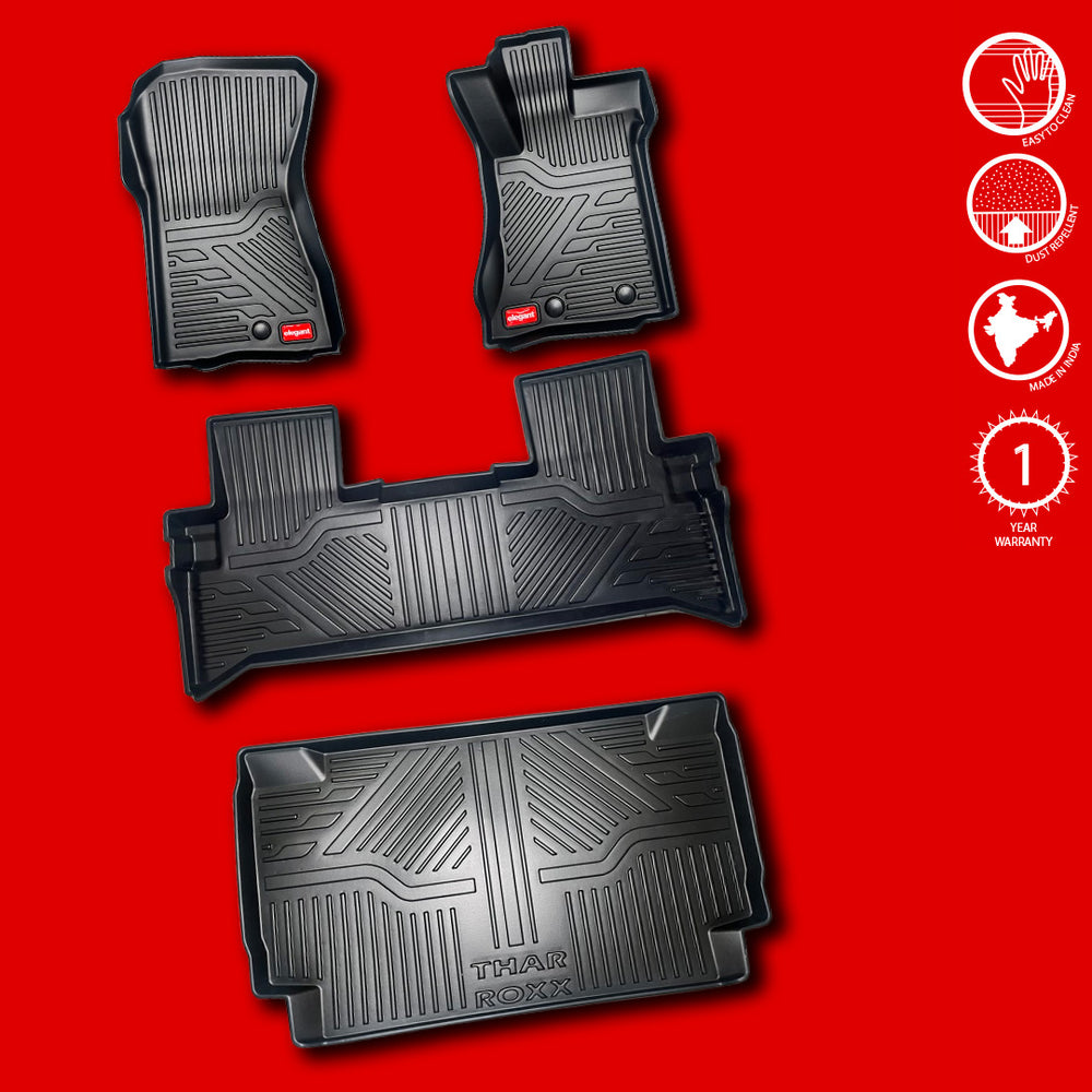 Floor Liner Car Floor Mat For Mahindra Thar