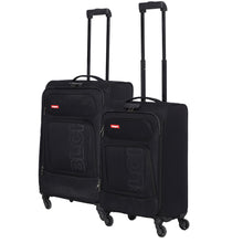 Load image into Gallery viewer, BLCK Trolley Luggage Bags Small and Medium - Black
