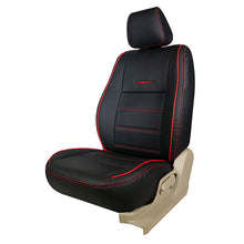 Load image into Gallery viewer, Vogue Urban Plus Art Leather Car Seat Cover For Kia Syros - Black Red | Elegant Auto Retail
