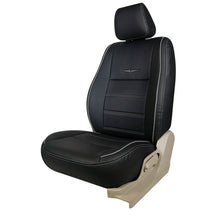 Load image into Gallery viewer, Vogue Urban Plus Art Leather Car Seat Cover For Honda Civic - Black Grey | Elegant Auto Retail

