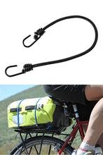 Load image into Gallery viewer, Bungee Cargo Rope Black | Bungee Net | Bike Bungee Cord | Bungee Cord for Motorcycle India.
