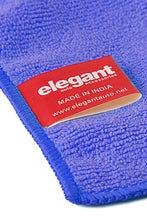 Load image into Gallery viewer, car clean cloth | microfiber cloth for car | cleaning microfiber cloth | Zoom View -Microfiber Cloth Blue -by Elegant Auto Accessories

