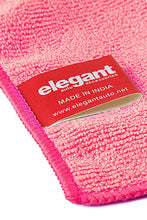 Load image into Gallery viewer, car clean cloth | microfiber cloth for car | cleaning microfiber cloth | Zoom View -Microfiber Cloth Pink by -Elegant Auto Accessories
