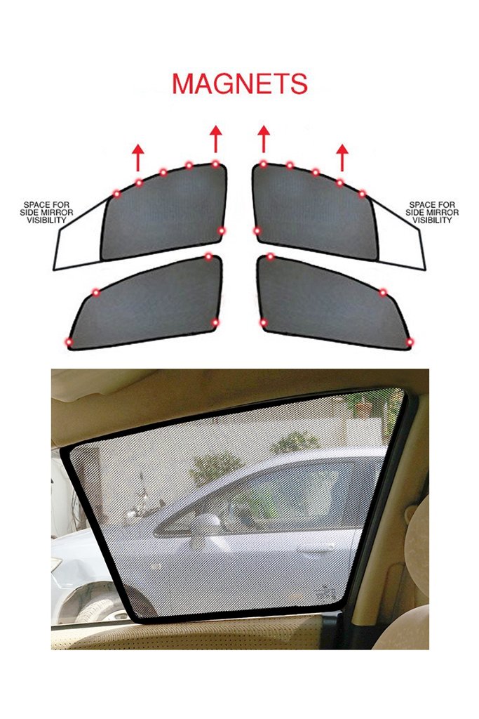 Magnetic Car Sunshades For Ford Figo Aspire