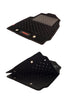 2 Layers Basket Car Floor Mat Black (Set of 5)