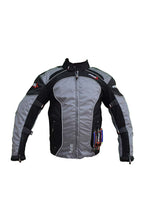 Load image into Gallery viewer, PGS Riding Gears - All Season Mesh Protective Riding Jacket Grey
