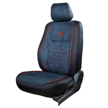 Load image into Gallery viewer, Icee Perforated Fabric Black Car Seat Cover For Skoda Octavia
