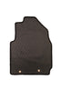 2 Layers Basket Car Floor Mat Black (Set of 5)