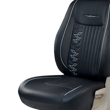Load image into Gallery viewer, Vogue Knight Art Leather Car Seat Cover Design For Mahindra KUV100
