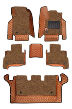 Load image into Gallery viewer, 7D Car Floor Mat Tan and Black (Set of 6)
