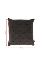 Load image into Gallery viewer, Velvet Comfy Cushion Dark Gray and Black (Set of 2) Style 2
