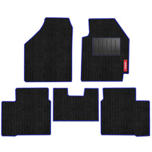 Load image into Gallery viewer, Cord Carpet Car Floor Mat Blue For Mahindra XUV700 5 Seater
