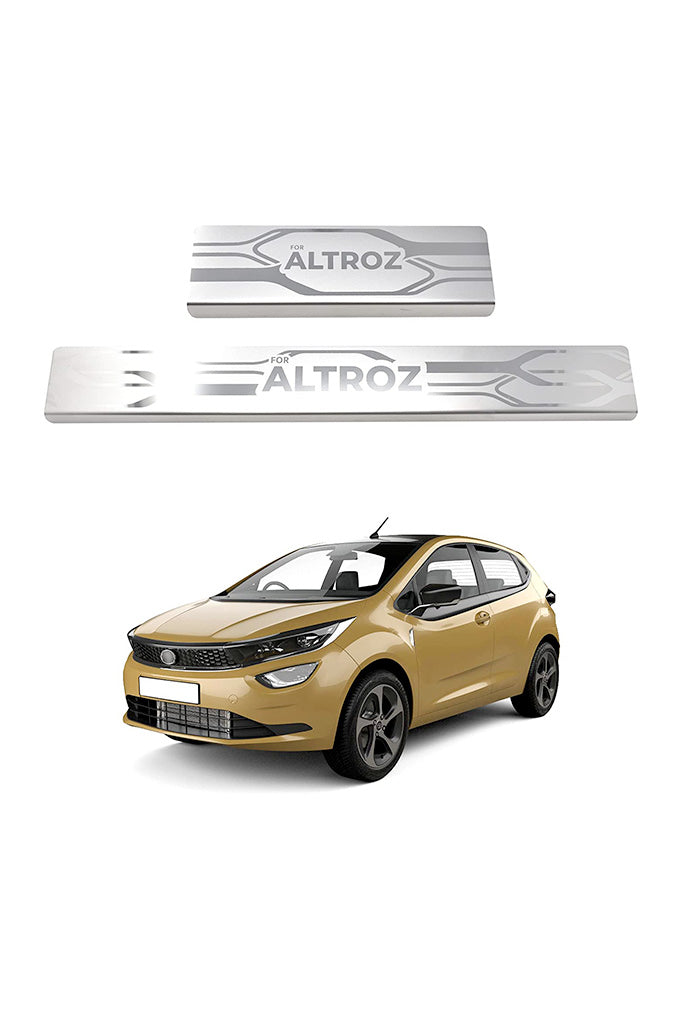 Galio Car Footsteps Sill Guard Stainless Steel Scuff Plate For Tata