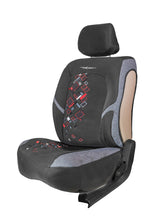 Load image into Gallery viewer, Air-bag Friendly Car Seat Cover Black and Red For Mahindra Scorpio
