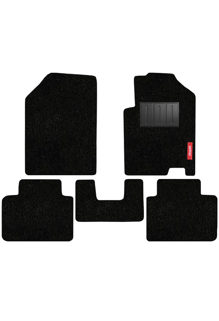 Miami Carpet Car Floor Mat Black For Maruti Brezza