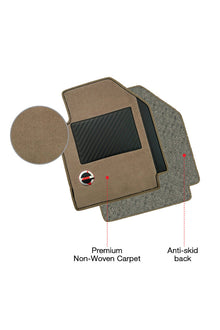 Duo Carpet Car Floor Mat  For Mahindra Scorpio Odourless