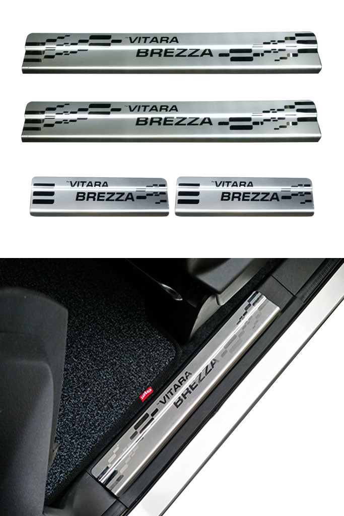 Galio Door Step For Maruti Brezza Brezza Door Sill Guard Brezza