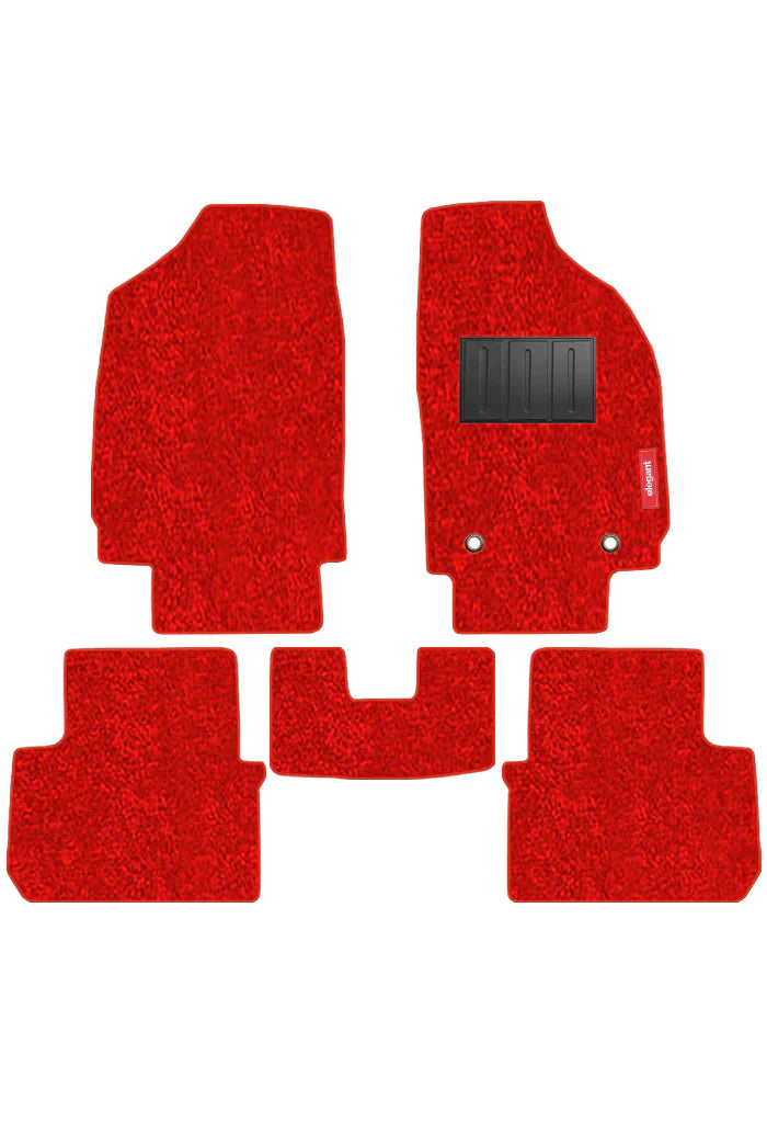 Miami Carpet Car Floor Mat Red For Citroen C3