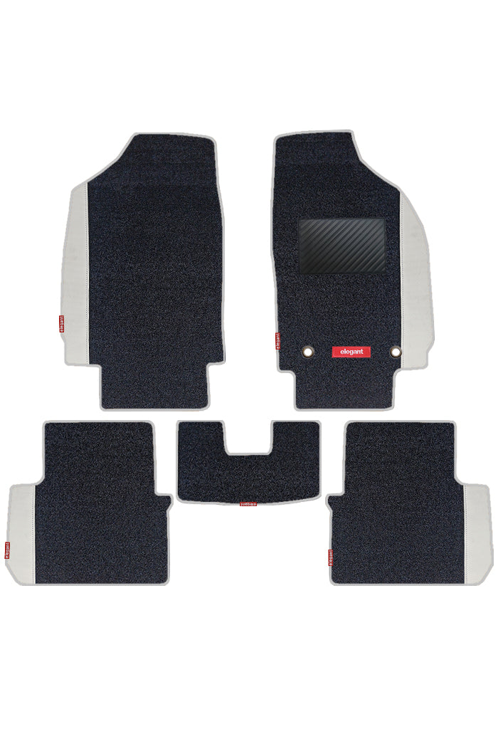 Duo Carpet Car Floor Mat  White For Citroen C3