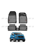 Load image into Gallery viewer, Ford EcoSport GFX Life Long Car Floor Mats - Black
