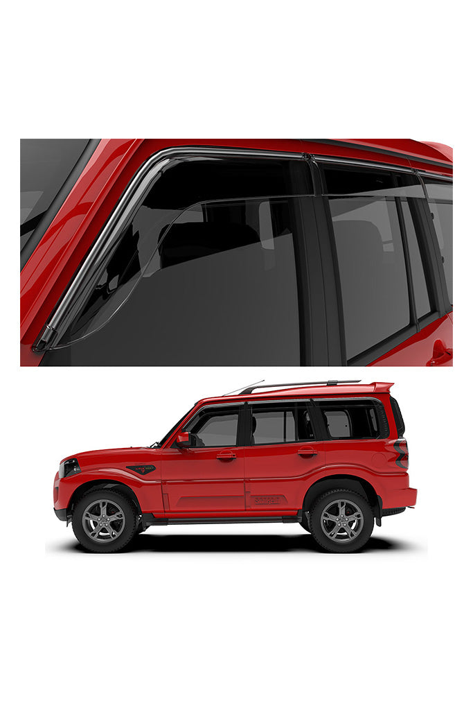 GFX Car Door Visor Chrome Online- Car Window Rain Visor Price – Elegant Auto  Retail