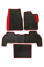 Load image into Gallery viewer, Diamond 3D Car Floor Mat Black And Red (Set of 4)
