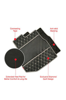 Luxury Leatherette Car Floor Mat  For Mahindra Scorpio At Home