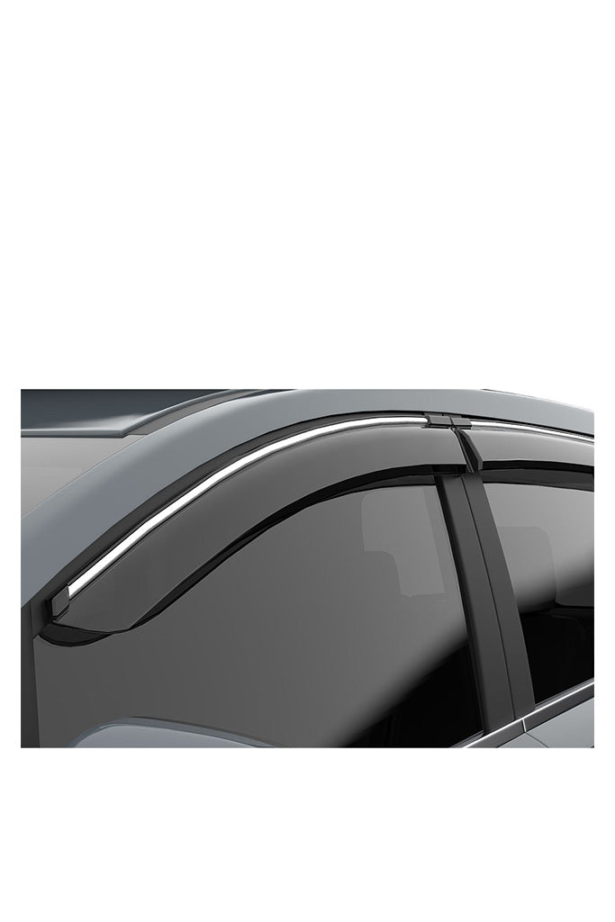 GFX Wind Door Visor Silver Line For Toyota Innova Crysta 2016 20 Online Elegant Auto Retail
