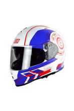 Load image into Gallery viewer, Biking Brotherhood GT Tek Blue Gloss Helmet
