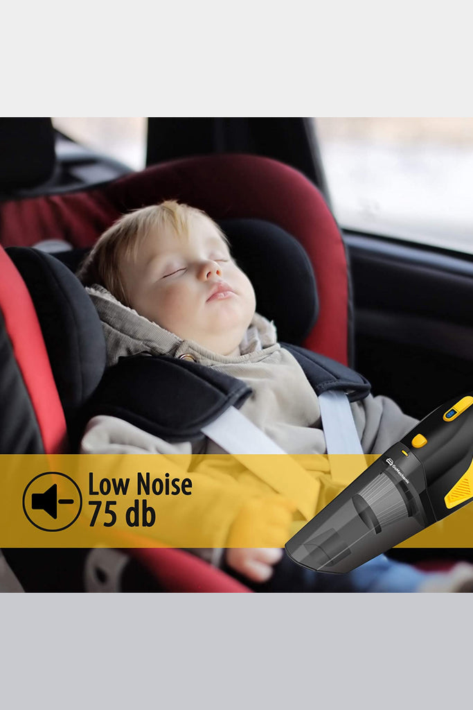 GoMechanic Neutron 6000 Handheld Super Suction Wet/Dry Car Vacuum Clea