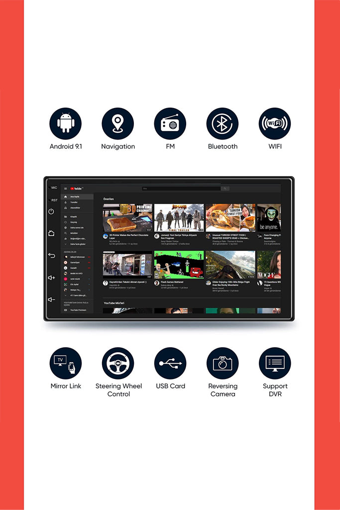 GoMechanic Olympus Smart Fit Car Android Screen (2/16, MTK processor, 9
